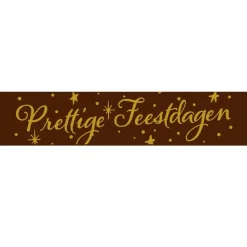 Callebaut Chocoladedecoratie Prettige Feestdagen Strip 160st