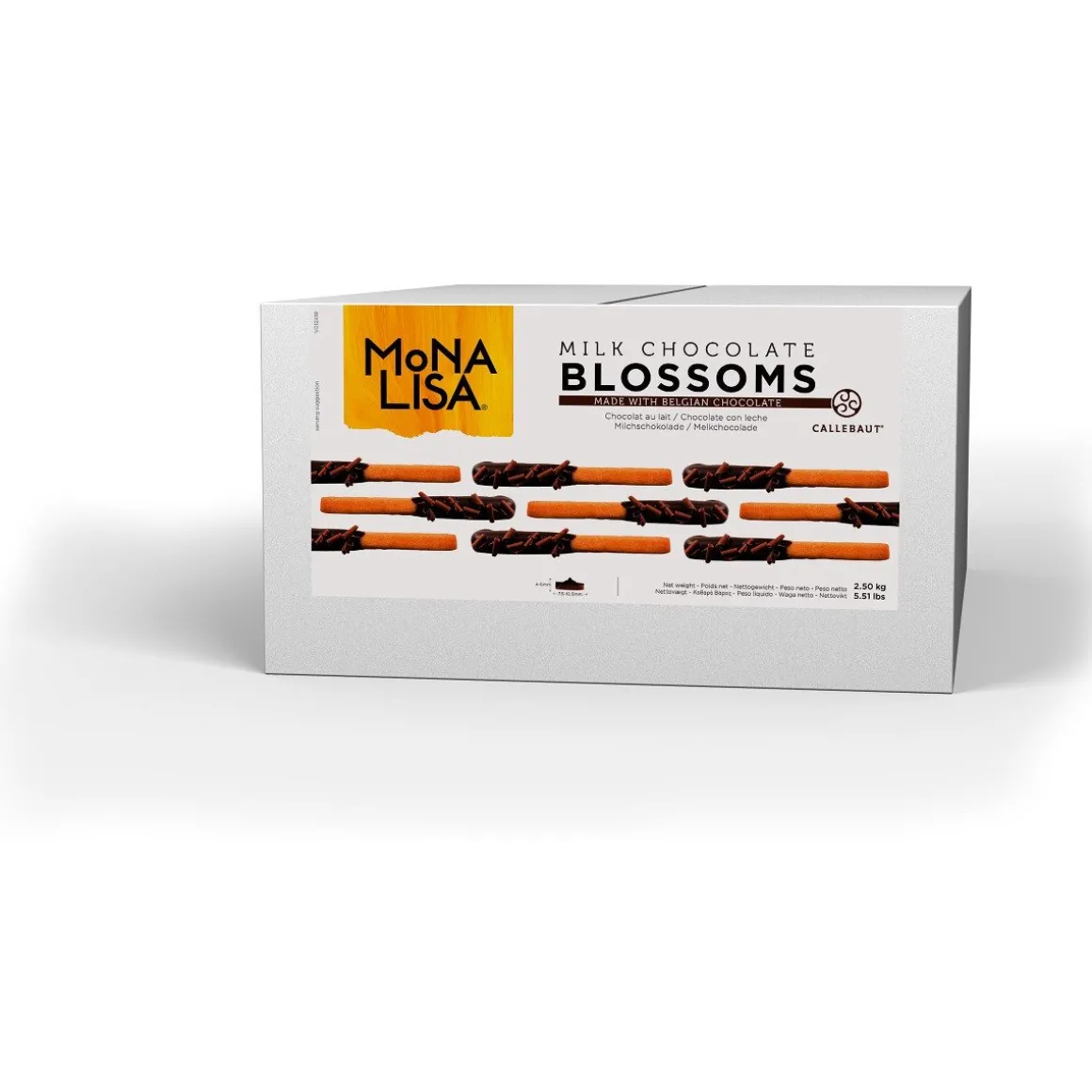 Callebaut Chocoladekrullen klein Melk 2,5kg