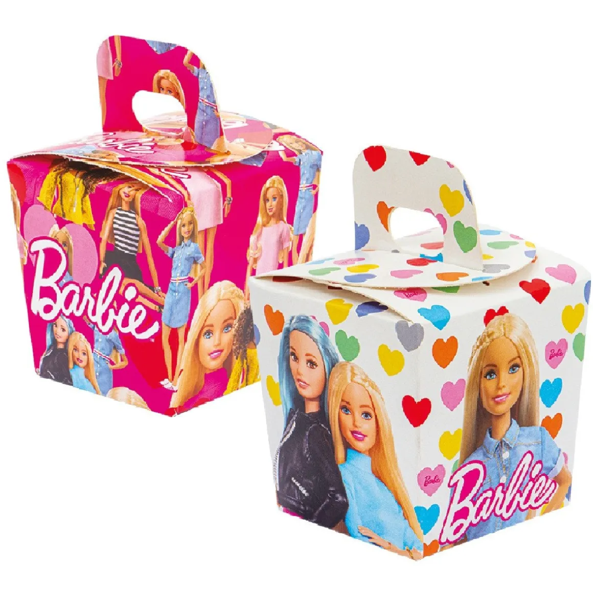 Candy Box Barbie 7x7x8cm 6st**