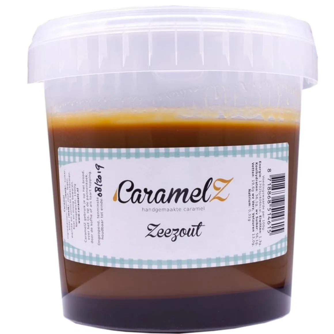 Caramel Zeezout 1kg