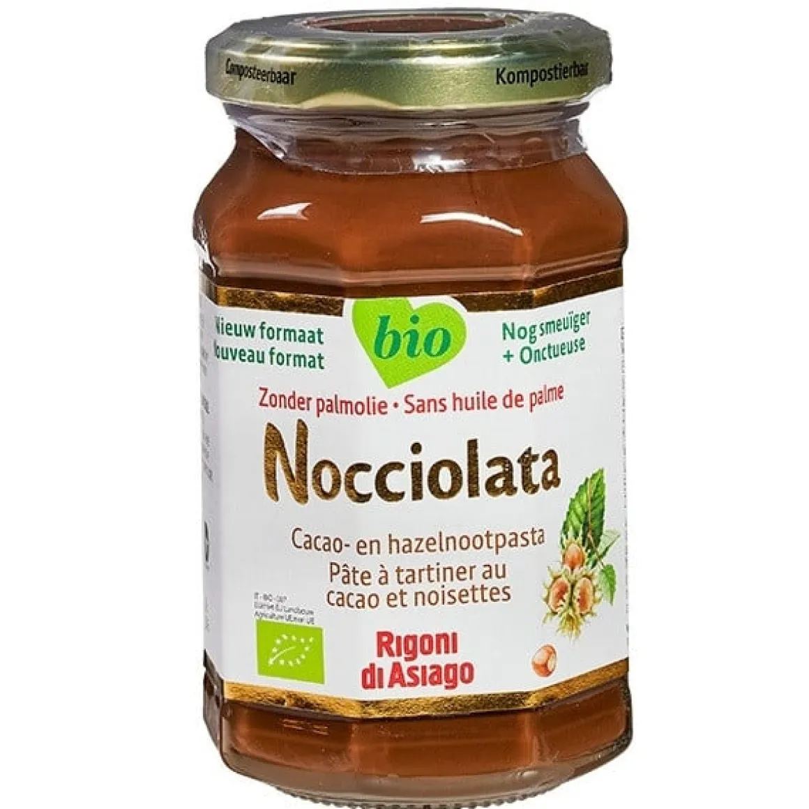 Choco Hazelnootpasta Biologisch 250g