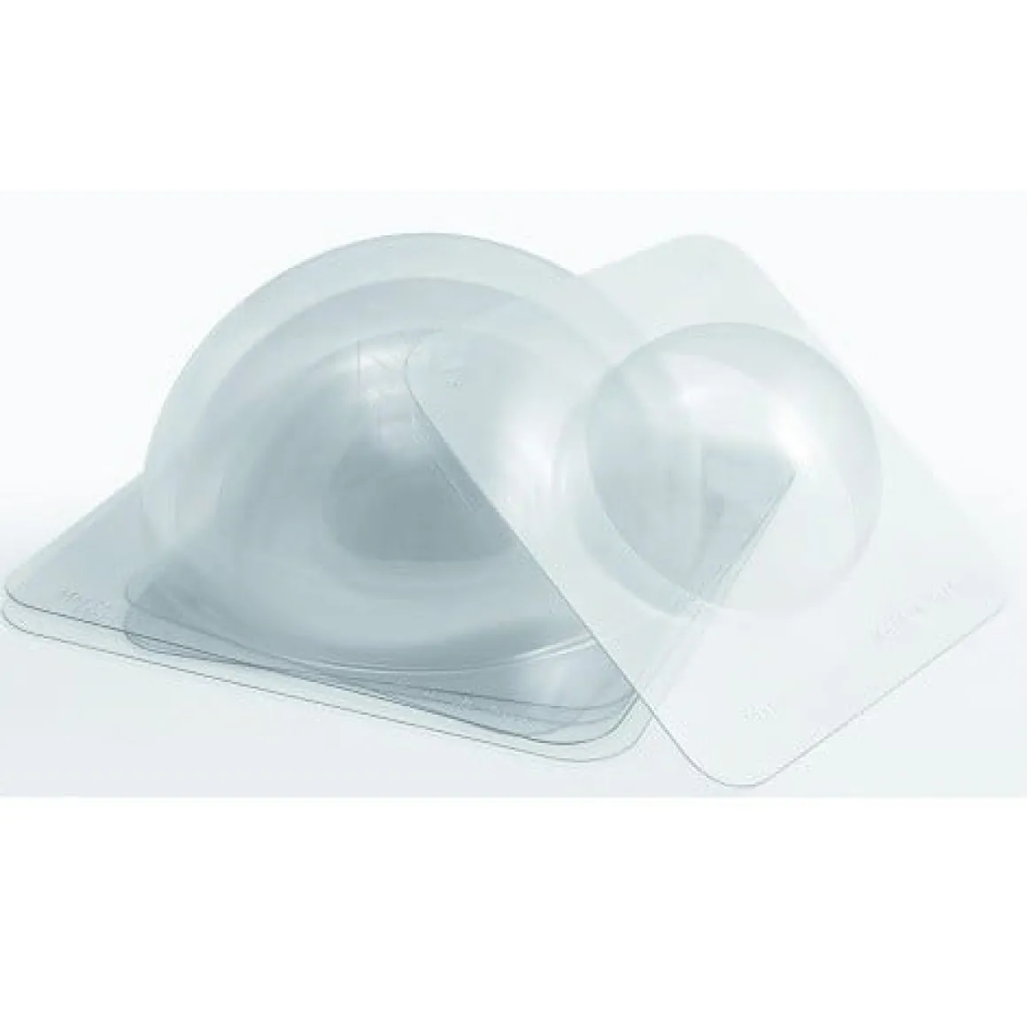 Chocolade Holvormen halve bol set/6 (Ø10 t/m Ø20cm)