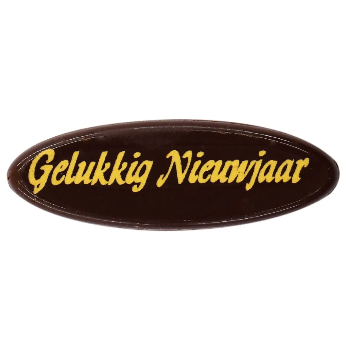 Chocoladedecoratie Gelukkig Nieuwjaar 300 stuks