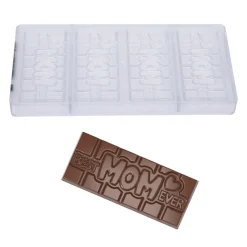 Chocolademal Chocolate World Tablet Best Mom (4x) 118x50mm
