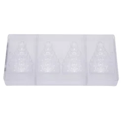 Chocolademal Chocolate World Kerstboom (4x) 90x59x24,5mm