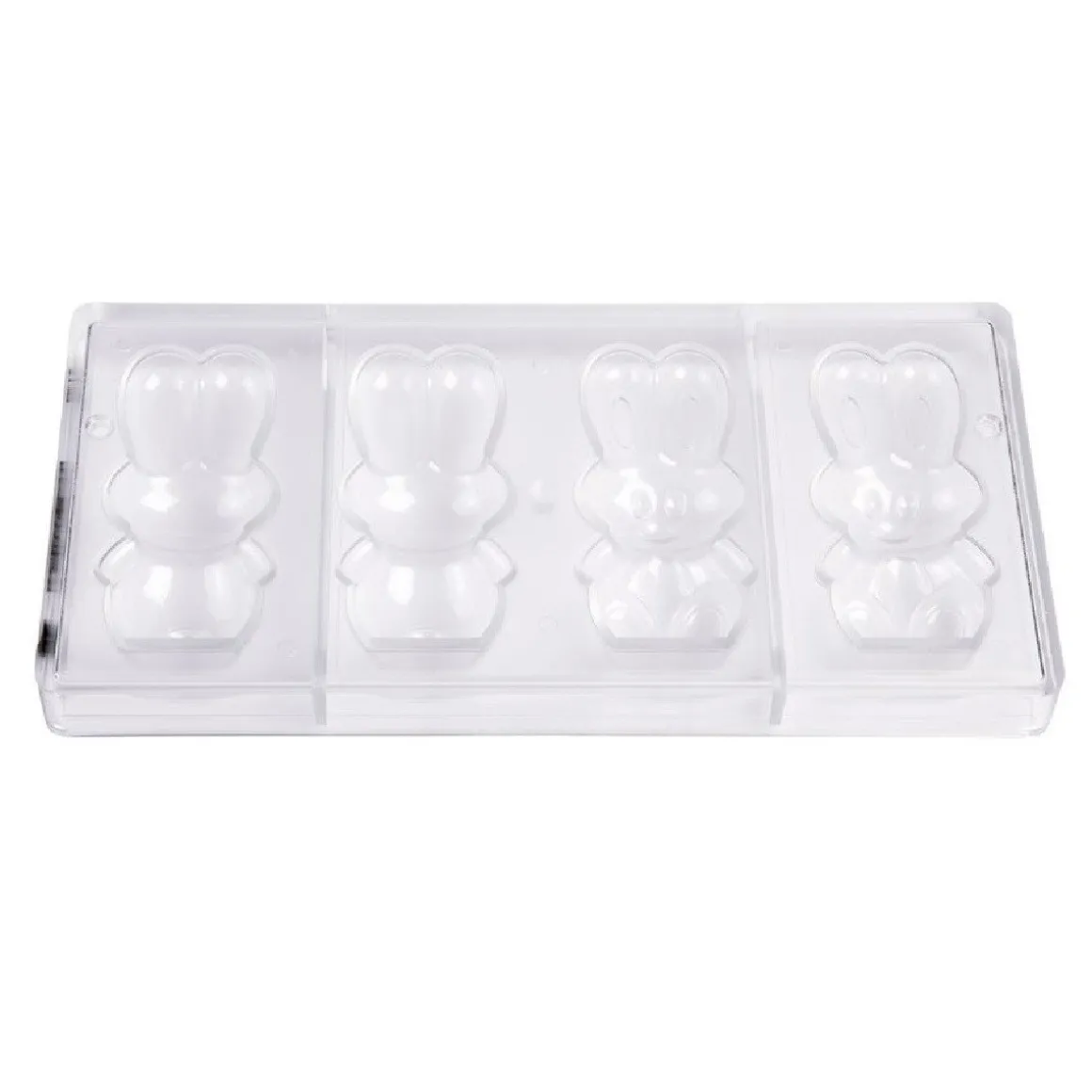 Chocolademal Chocolate World Konijn (2x) 99,5mm