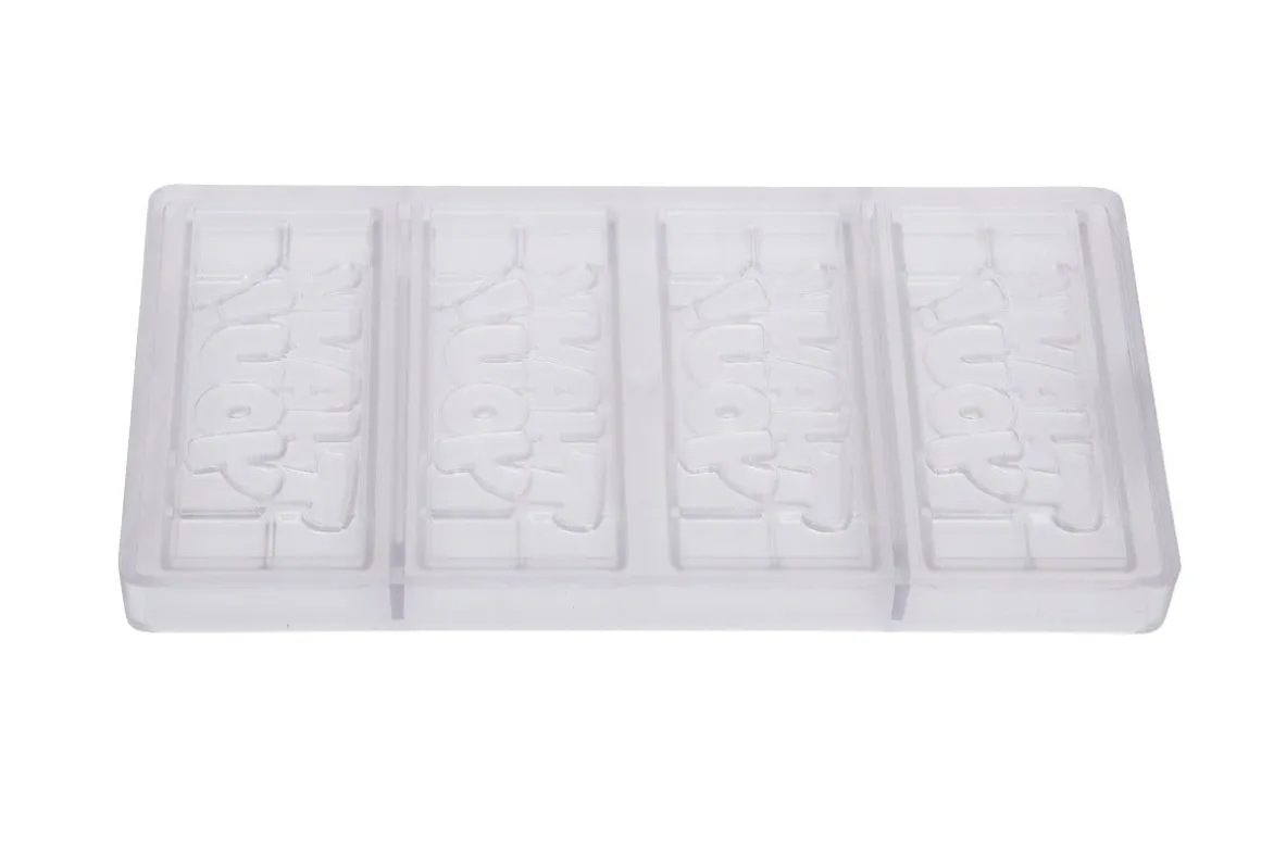 Chocolademal Chocolate World Tablet Thank You (4x) 118x50mm