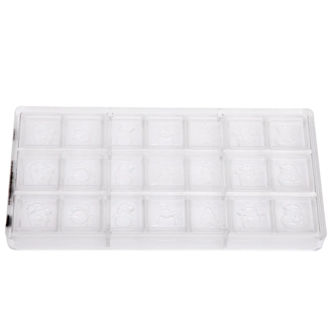 Chocolademal Chocolate World Kerst Ass. (21x) 31x10mm