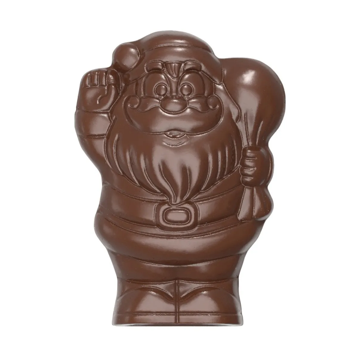 Chocolademal Chocolate World Kerstman (4x) 84x60x36mm