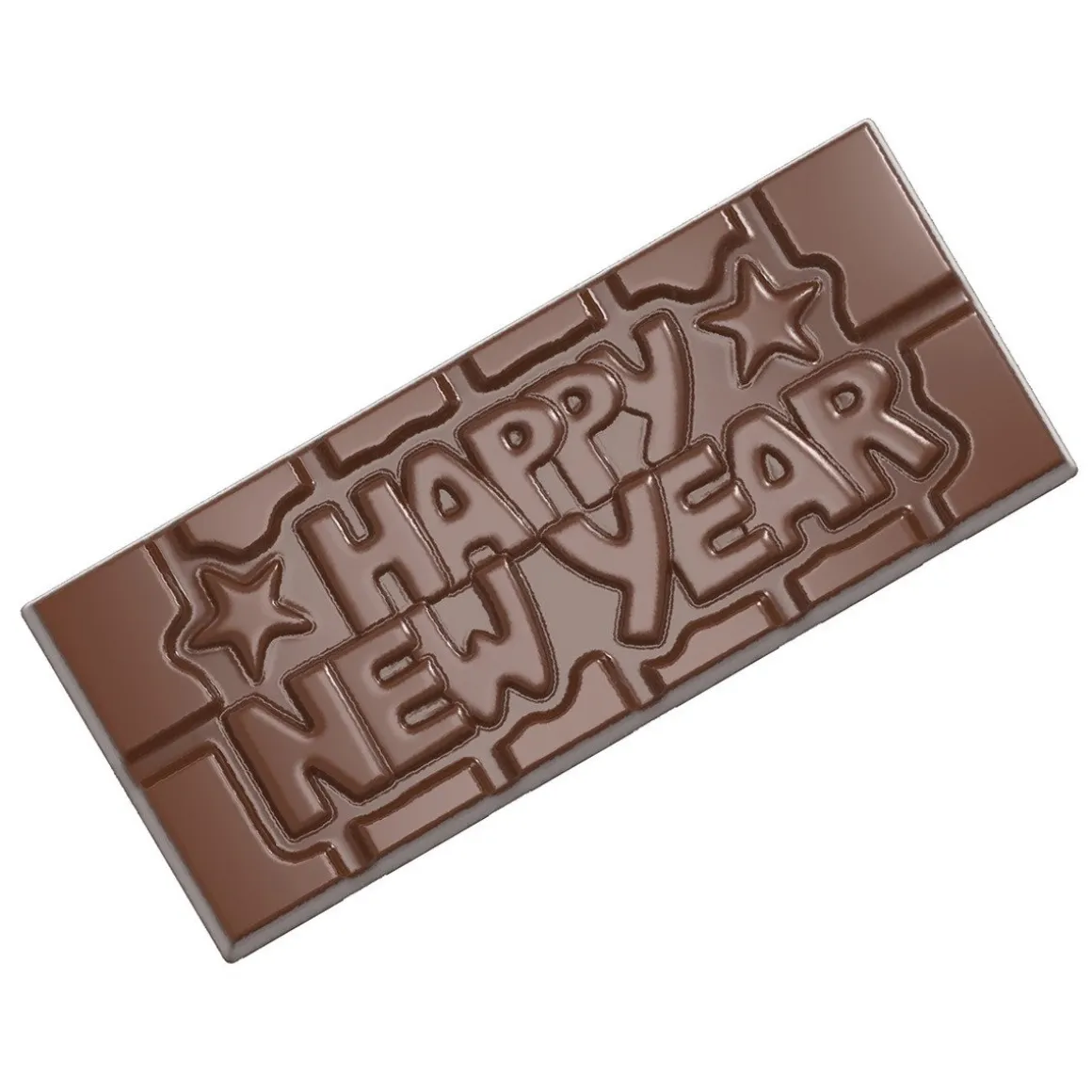 Chocolademal Chocolate World Tablet Happy New Year (4x)