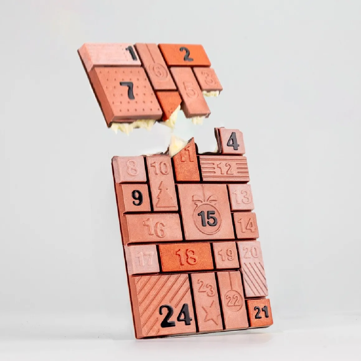 Chocolademal Countdown Adventskalender Tablet 10x18cm