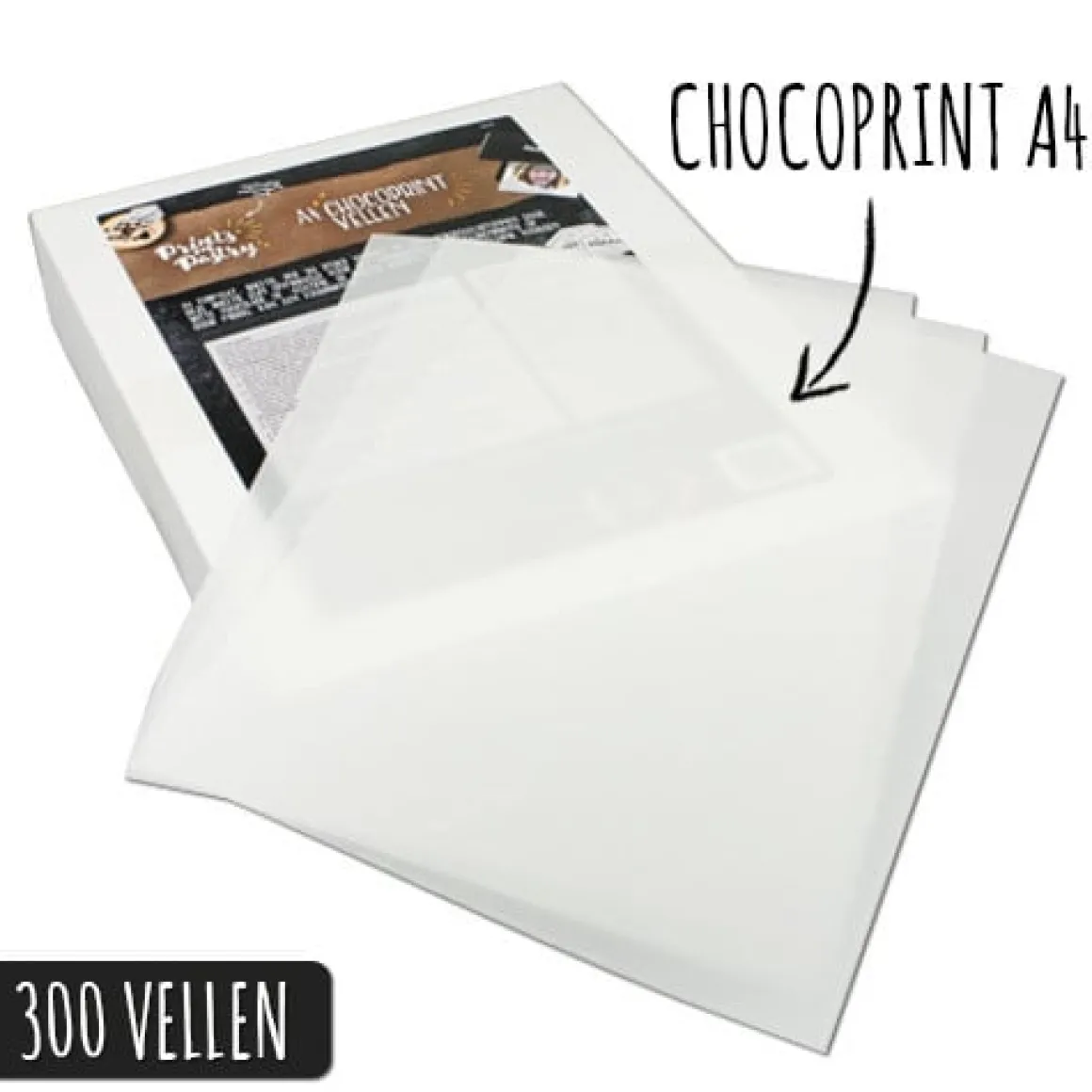 Chocoprint sheets A4-formaat (300 vellen)