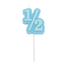 Cijferkaars Blauw #1/2**