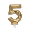 Cijferkaars Geo Goud #5