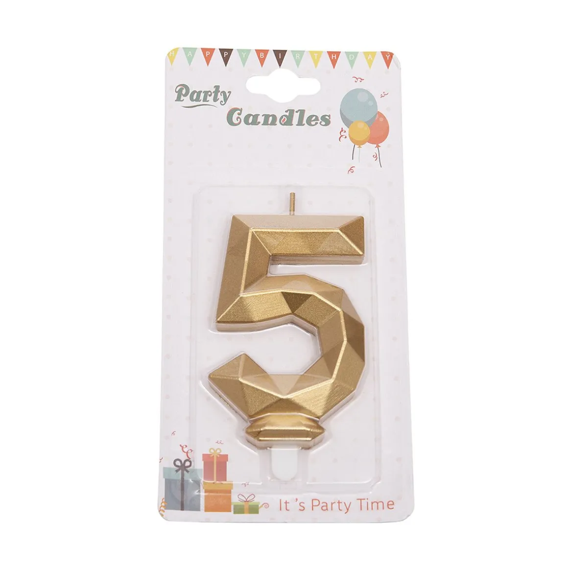 Cijferkaars Geo Goud #5