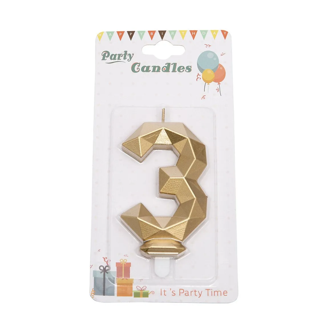 Cijferkaars Geo Goud #3