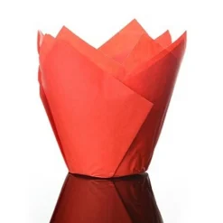 Culpitt baking cups tulp rood 85 mm (50 stuks)