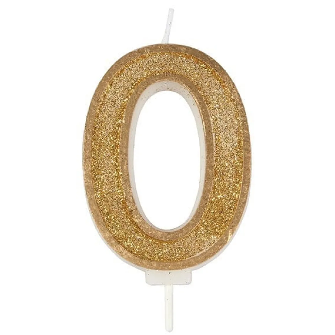 Culpitt Cijferkaars #0 Goud met Glitter