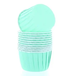 Culpitt Cupcake Vormpjes Aqua 50mm 12st.