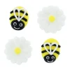 Culpitt Suikerdecoratie Bijen & Madeliefjes 25mm 12st.