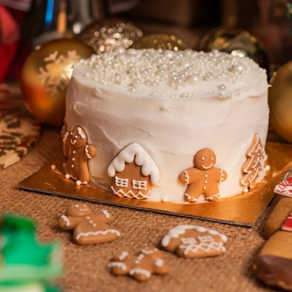 Culpitt Suikerdecoratie Gingerbread 25mm 200st.