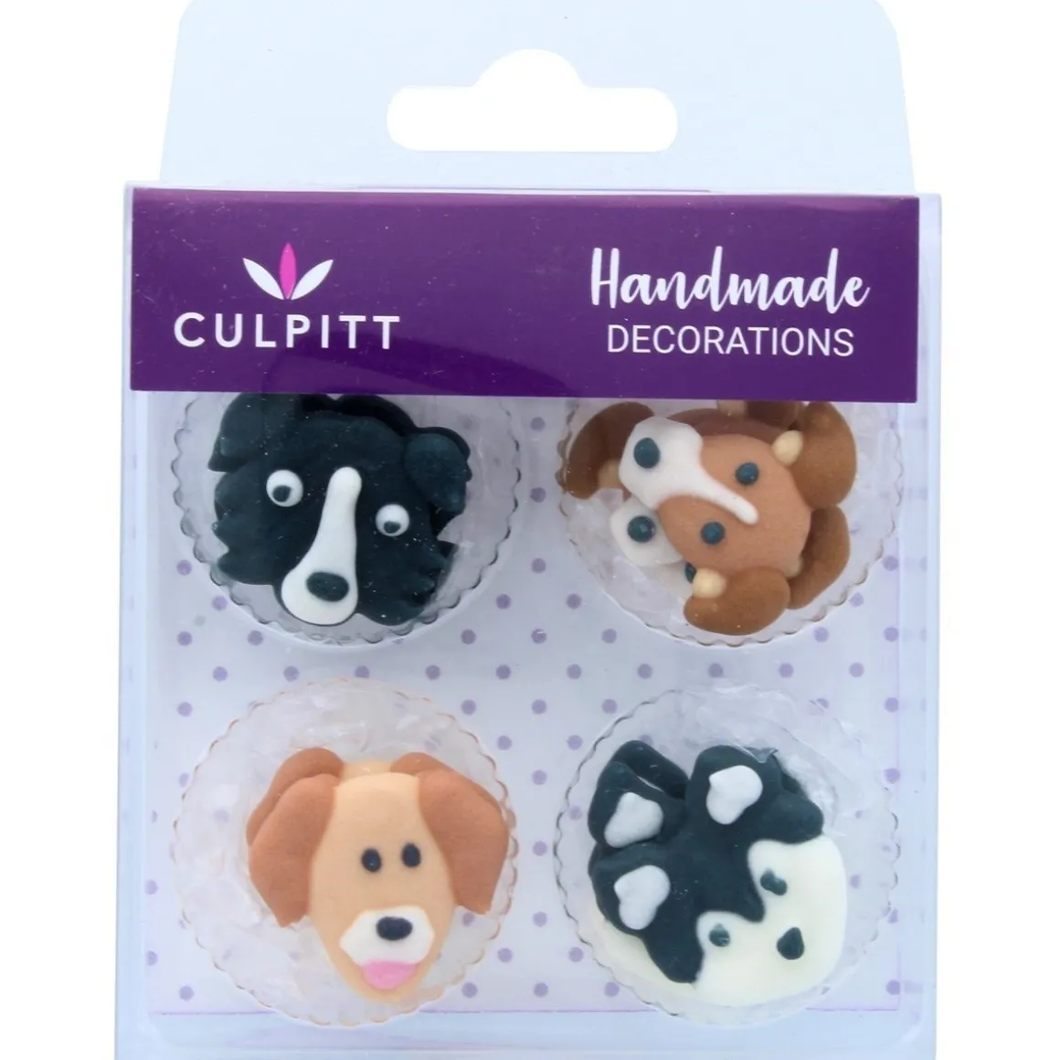 Culpitt Suikerdecoratie Honden 12st.
