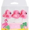 Culpitt Taartkaarsjes Flamingo 6st.