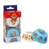 Cupcake Vormpjes Brandweerman Sam #1 Ø50x32(h)mm 36 stuks