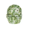 Cupcake Vormpjes HoM Bladeren Groen 50x33mm. 50st.