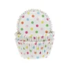 Cupcake Vormpjes HoM Confetti 50x33mm. 50st.