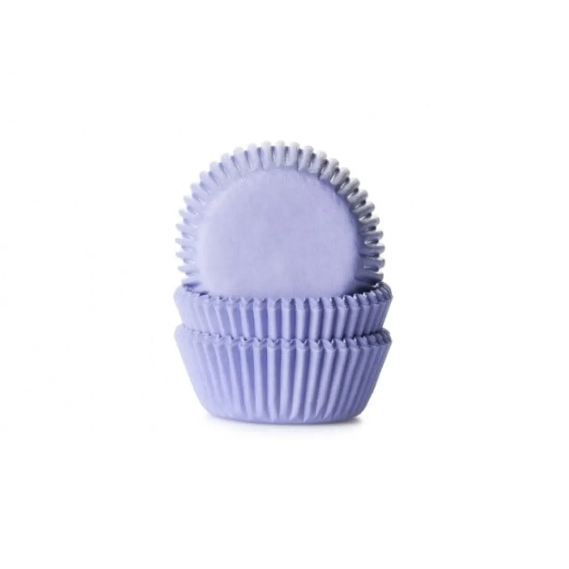 Cupcake Vormpjes HoM MINI Lila 35x23mm. 60 st.