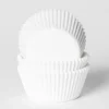 Cupcake Vormpjes HoM Wit 50x33mm. 50st.