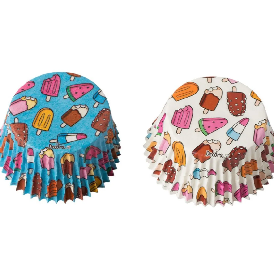 Cupcake Vormpjes IJsjes Ø50x32(h)mm 36 stuks