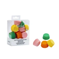 Cupcake Vormpjes MINI Kleurmix Ø27x17(h) mm 200 stuks