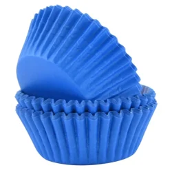Cupcake Vormpjes PME Blauw 60 stuks