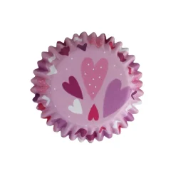 Cupcake Vormpjes PME Hartjes 30 stuks