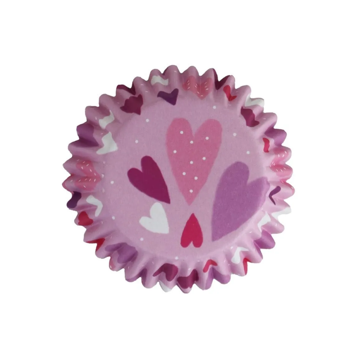 Cupcake Vormpjes PME Hartjes 30 stuks