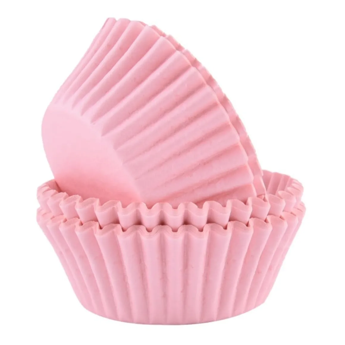 Cupcake Vormpjes PME Licht Roze 60 stuks