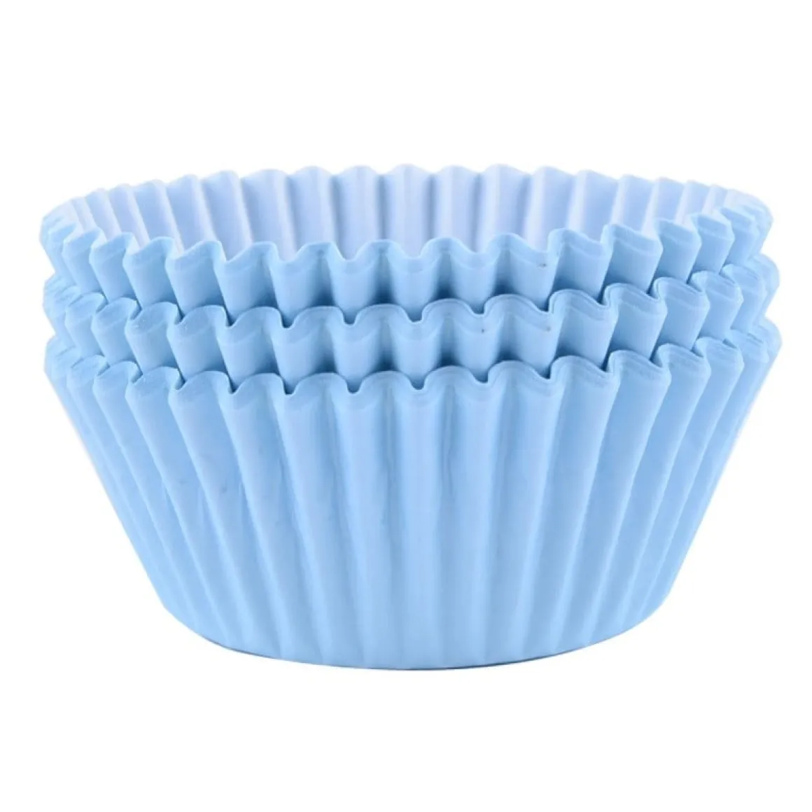 Cupcake Vormpjes PME Licht Blauw 60 stuks