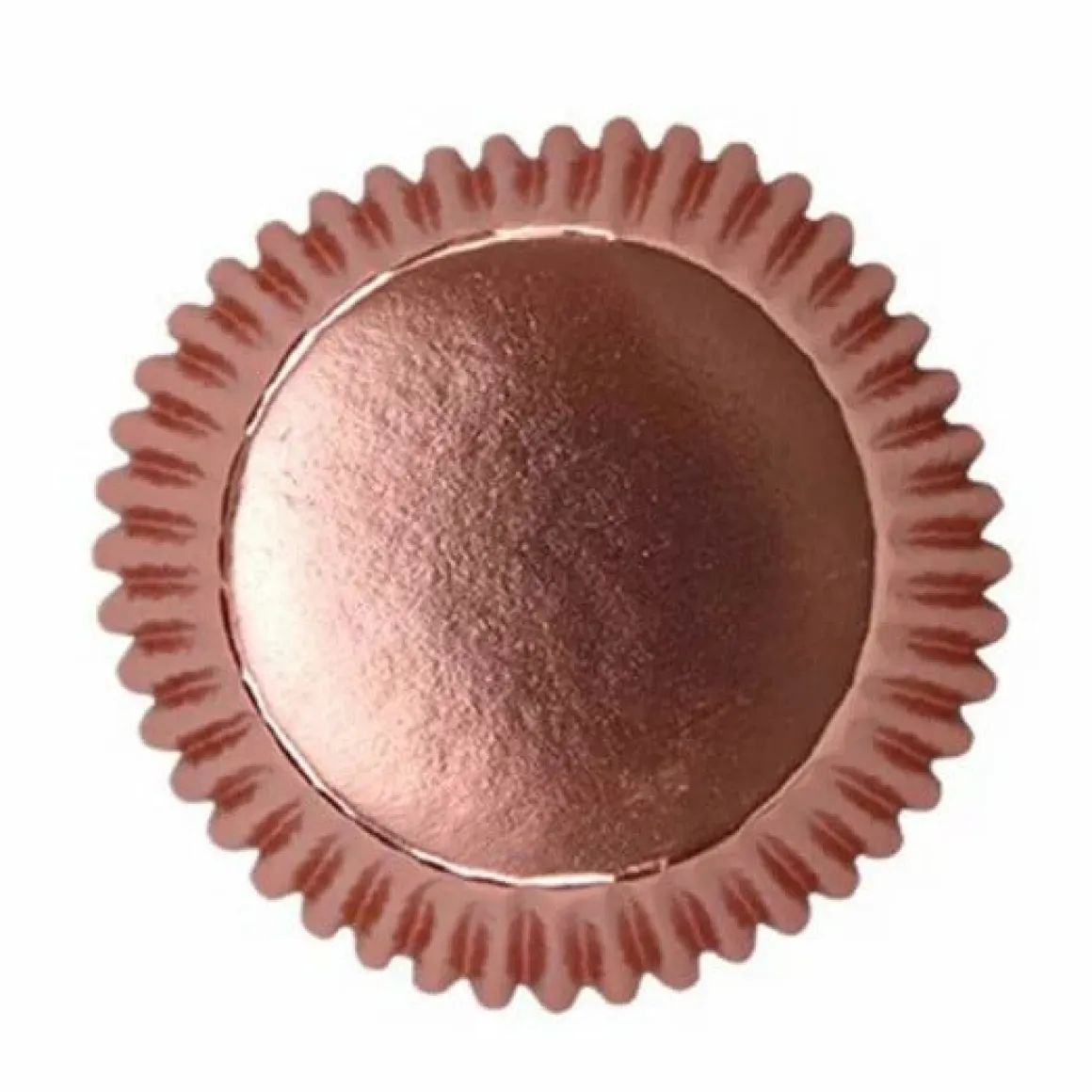 Cupcake Vormpjes PME Metallic Rose Goud 30 stuks