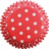 Cupcake Vormpjes PME Rood polka dots 30 stuks