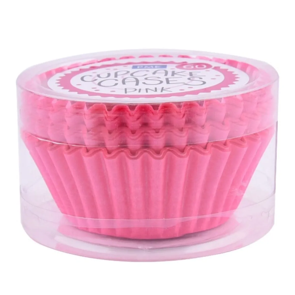 Cupcake Vormpjes PME Roze 60 stuks