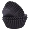 Cupcake Vormpjes PME Zwart 60 stuks