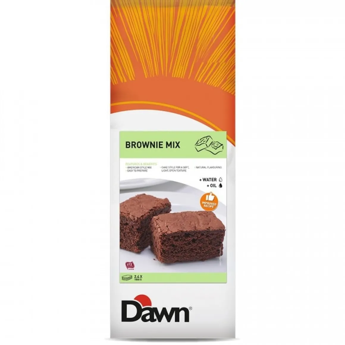 Dawn Brownie mix 3,5kg