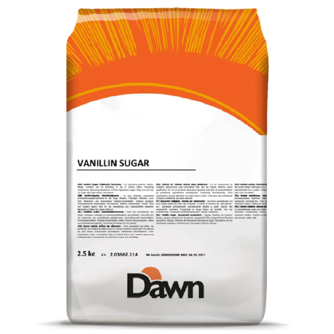 Dawn Vanillesuiker 2,5kg