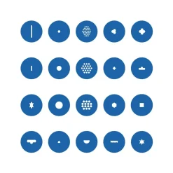 Decortwist Sugar Gun met 20 Schijven