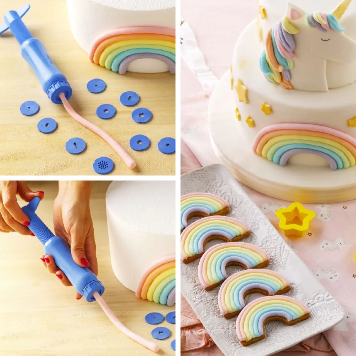 Decortwist Sugar Gun met 20 Schijven