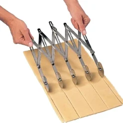 Deegsnijder 5-delig glad (tandem)