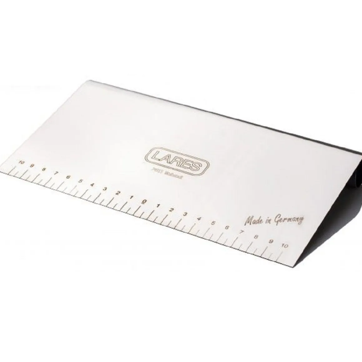 Deegsteker met Maataanduiding RVS 22x12cm