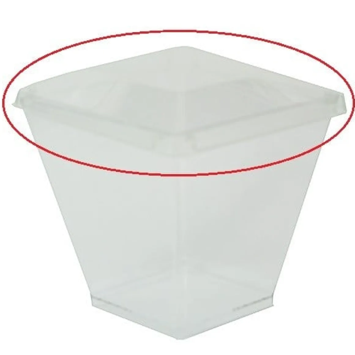 Deksel tbv Lepelgebak Cup